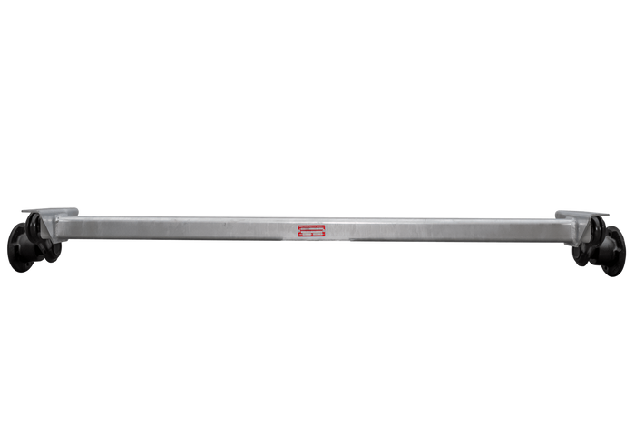 KNOTT VG7-L ubremset aksel for tilhenger 750kg 1400mm 1700mm 4x100