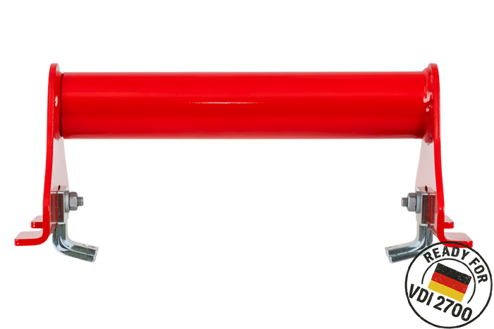 PRAMAR Radstopper VDI 2700 rød bergingsbilhjullås - justerbar, universal