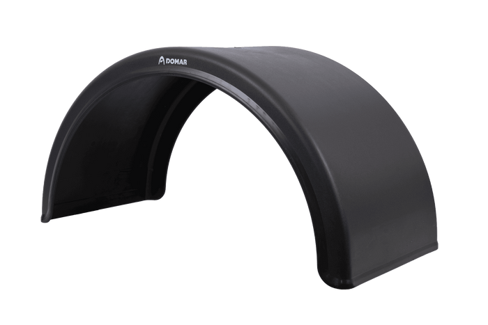 Dobbelskjerm for tilhenger 15-17,5" DOMAR DK1515 hjulbue 860/410 mm