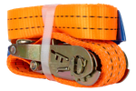 UNITRAILER 3m/35mm/2t oransje transportbånd med strammer