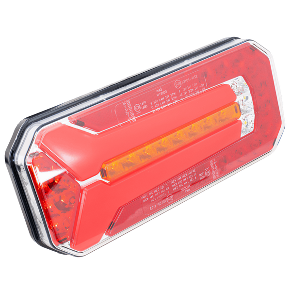 WAŚ W150DD LED-baklykt med 6 funksjoner, universal