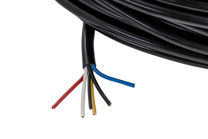 Elektrisk kabel HYBSZ YLY-S 5x0,75 femleder - 1m