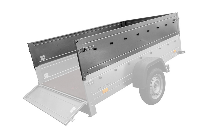 BIS Unitrailer HAGETRAILER 230 KIPP (NY) sider