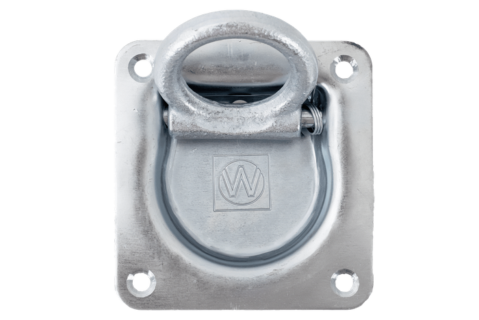 WINTERHOFF ZBF 70-2 innfelt gulvholder, tilhengerlastfeste