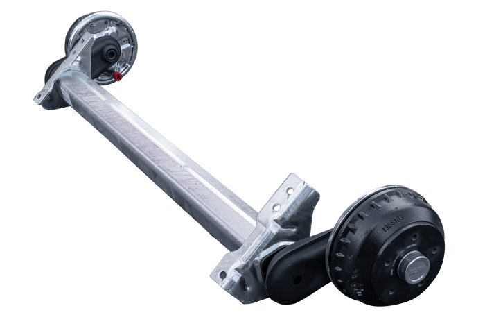 AL-KO COMPACT bremset aksel for tilhenger/bærer 1350 kg 1100 mm 1550 mm 5x112