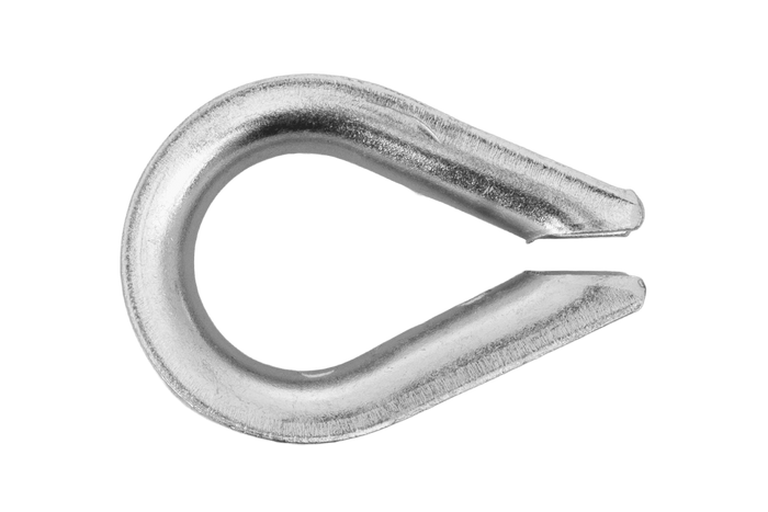 DROMET KU.8 tau fingerbøll stål hjerteskjell 8mm