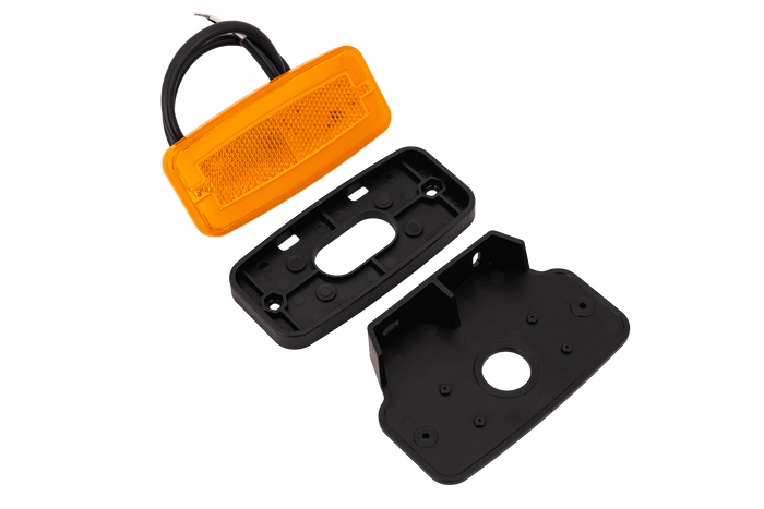 HORPOL LD 2765 LED-markeringslampe, oransje, universal, med holder