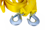 Slepetau med kroker UNITRAILER slepestropp 5m/50mm/4t gul