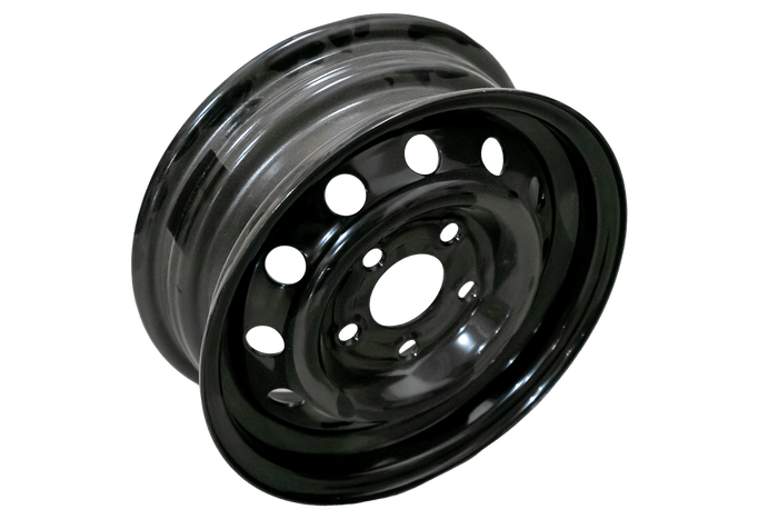 UTLET Stålfelg for UNITRAILER-tilhenger svart 4,5Jx13"H2 5x112 ET:30