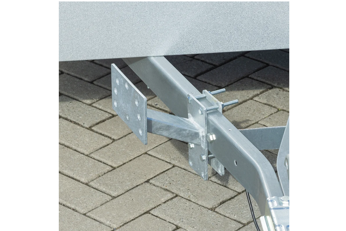 ProPlus 342643 Monteringsbrakett for reservehjul til tilhenger, vinkel 8–16"