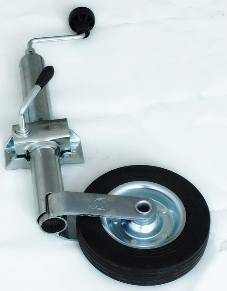 Støttehjul med klemme WINTERHOFF ST48-200VB+KLE48 150kg 48mm 505-725mm