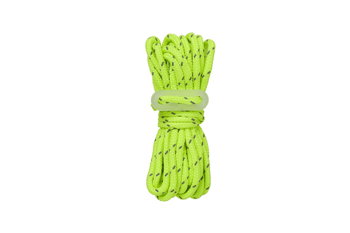 Sett med fire ProPlus barduner 361802 fluorescerende liner for et 4m telt