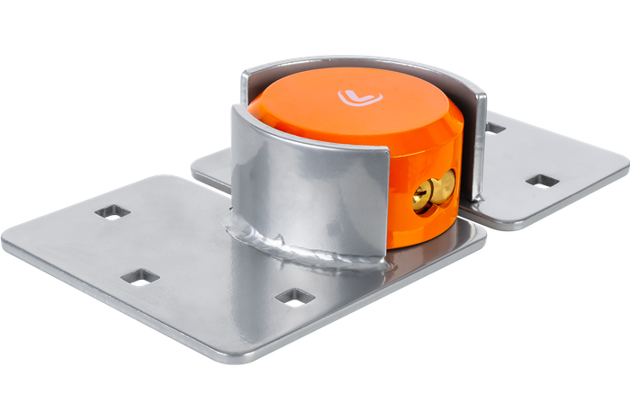 Lås for tilhenger og semitrailer ZANNA TYTAN 2 nøkler