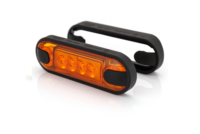 Oransje markeringslampe HORPOL LD 3211 LED slank universal