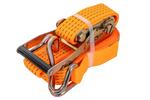 UNITRAILER 8m/50mm/5t oransje transportbånd med strammer