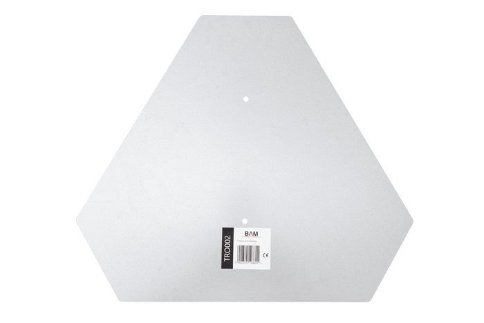 HERMON reflekstavle, saktegående varseltrekant, 360x415mm