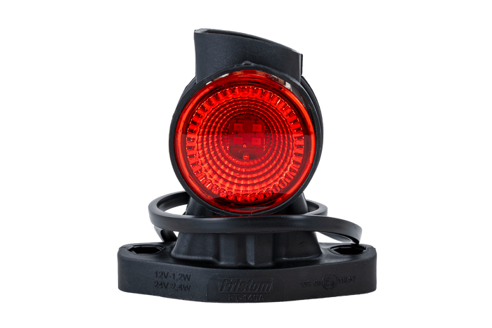 FRISTOM FT-140A LED høyre markeringslampe på gummiarm