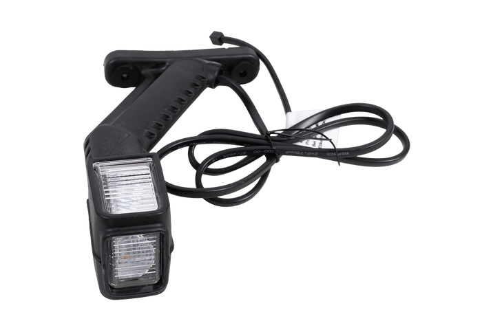 ASPÖCK SUPERPOINT IV LED venstre markeringslykt på gummiarm