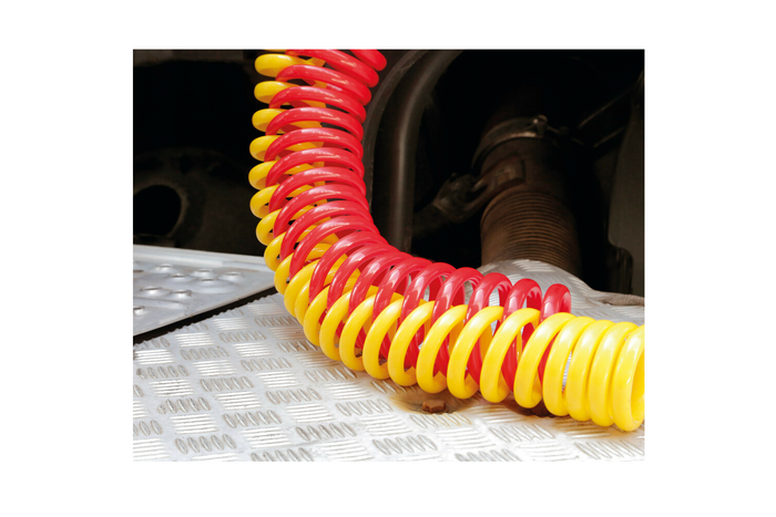 LAMPA Truck-Tights spiralkabelbeskyttelse 97173 fleksibel hylse svart 220 cm dia. 11 cm