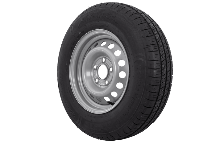 Forsterket hjul for tilhenger KENDA DEKK 185/80 R14C 104/102N KENDA FELG 5.5Jx14"H2 5x112 ET:30