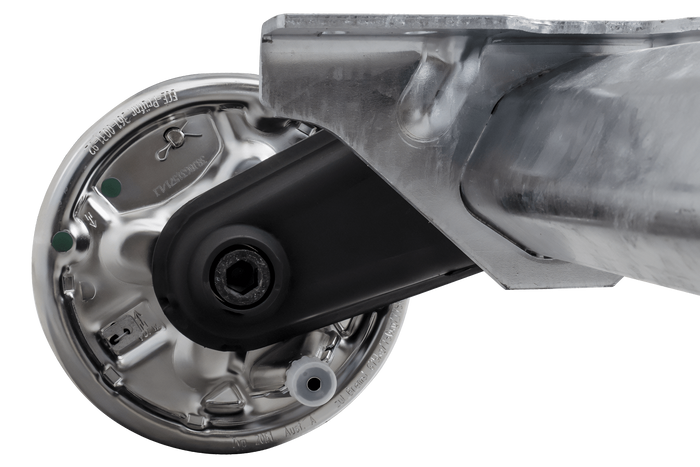 AL-KO COMPACT bremseaksel for tilhenger / bergingsbil 1350kg 1350mm 1900mm 4x100