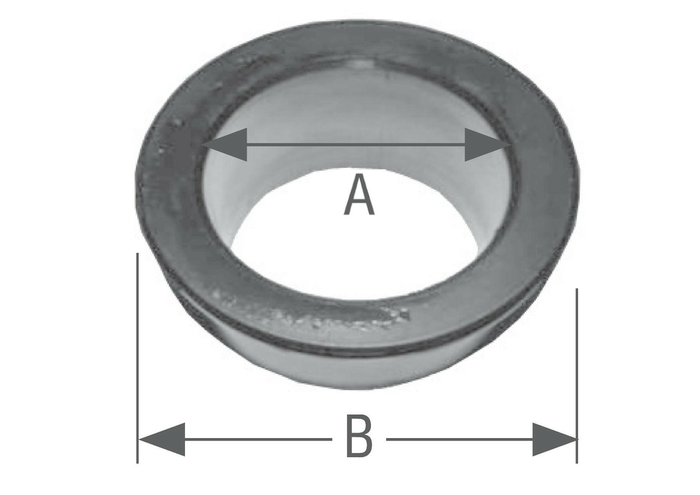 AL-KO skyvehylse for 2,8VB/351VB overløpsenheter