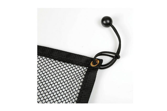 Hundeskillevegg LAMPA PET-2 nettingbarrierer festet til forsetene 115x65cm