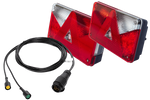 ASPÖCK MULTIPOINT V baklykter + MANTES 5m 13-PIN sele