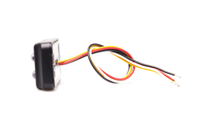 Varsellampe WAŚ 2469 W284 LED blinkende lampe oransje MASTER/SLAVE
