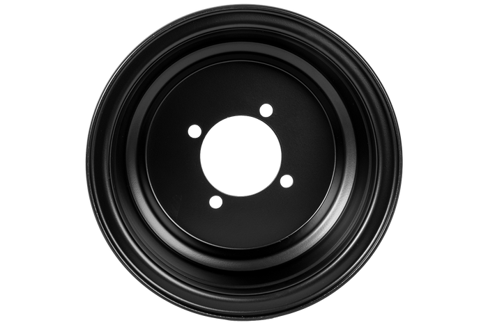 UNITRAILER stålfelg svart 5.5Ix8"H2 4x88 ET:-2