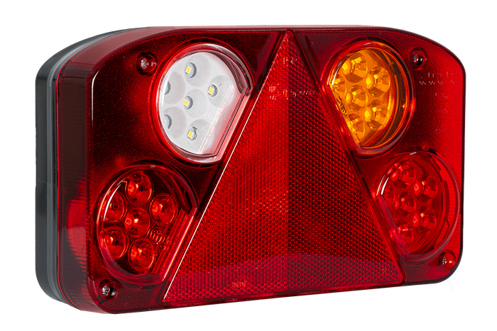 HORPOL LZD844 LED-baklys, 6 funksjoner, høyre