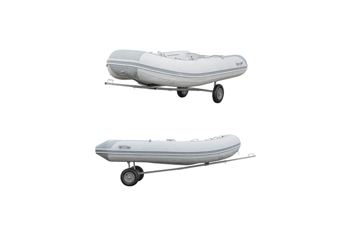ProPlus 740024CR glidetralle for transport av lett båt, 70 kg pontong