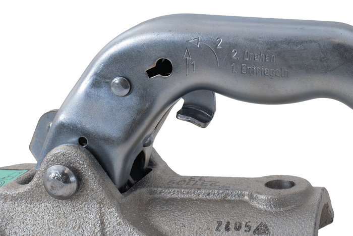 KNOTT K27-B kulekobling for 2700 kg tilhenger med 45 mm rørdrag, støpejern