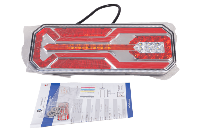 TT Technology TT.12514 LED-baklys, 5 funksjoner, universal