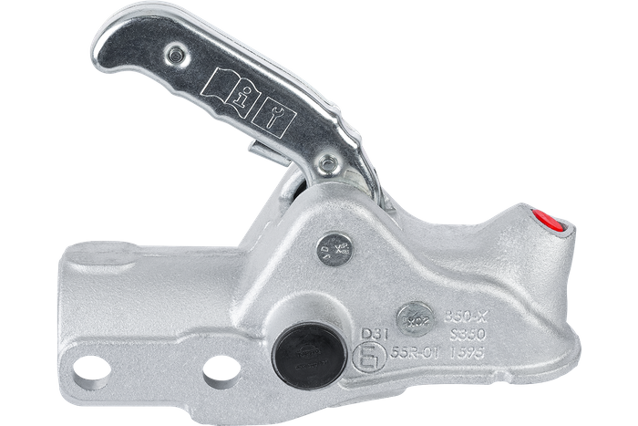 AL-KO AK351 kulefeste for en 3500 kg tilhenger med 60 mm rørdrag, støpejern