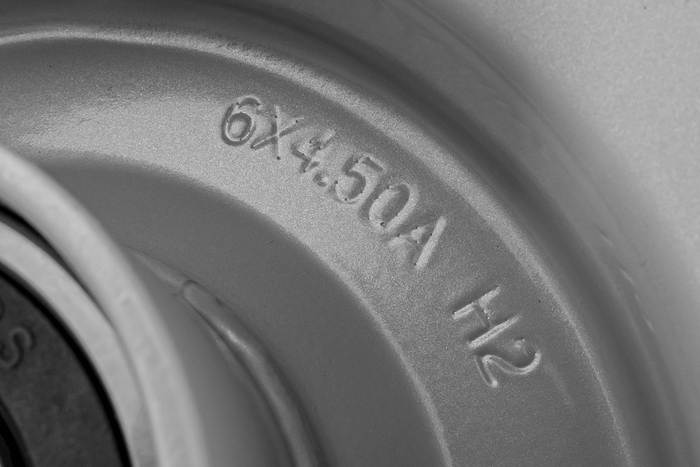 UNITRAILER stålfelg 4.5Ax6"H2 3x96 med lagre 6205-2RS