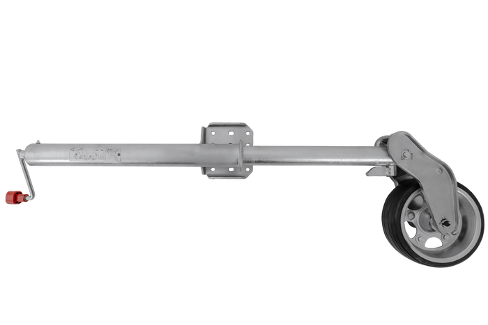 AL-KO 1223638 automatisk støttehjul med håndtak 500 kg 60 mm 1010-1350 mm