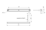 HORPOL LWD3106 LED 270 lm innvendig billampe med bryter