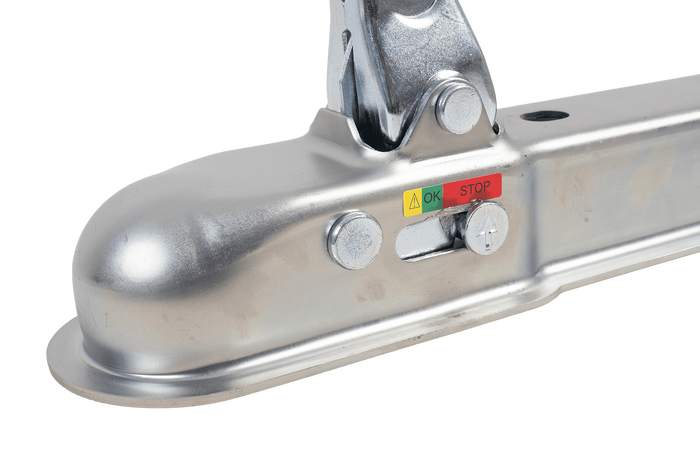CHOOYO JD.00.53.008 kulekobling for 800 kg tilhenger med 40 mm firkantet dragstang