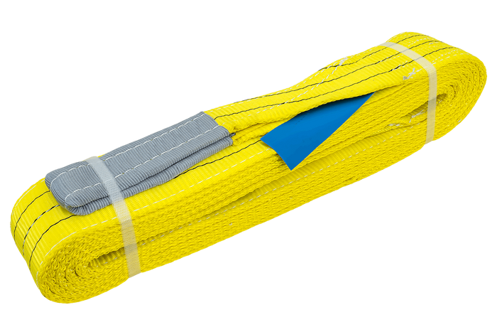 HEFFA kranbelte 6m/90mm/3t med løkker