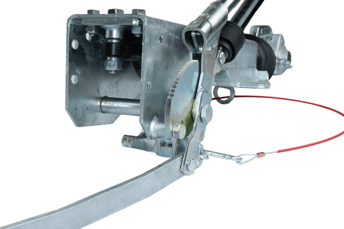 AL-KO 2.8VB1 påløpsanordning med AK351 tilhengerfeste for en 3500 kg tilhenger med trekkstang av V-type