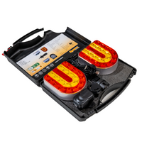 SPAREX CONNIX S.130977 LED-baklykter 4 funksjoner venstre + høyre, trådløse, magnetiske