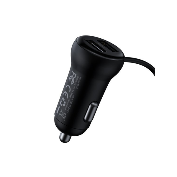 FM-sender BASEUS T-type S-16 bluetooth 5.0 MP3 + billader 2x USB