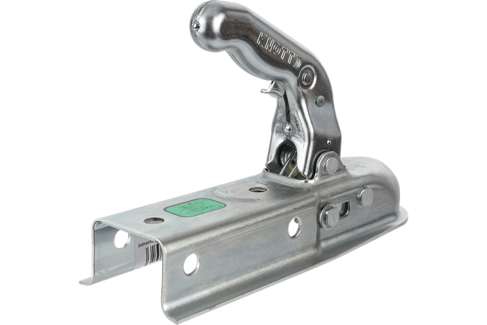 KNOTT K7.5-L kulefeste for en 750 kg tilhenger med 60 mm firkantet drag