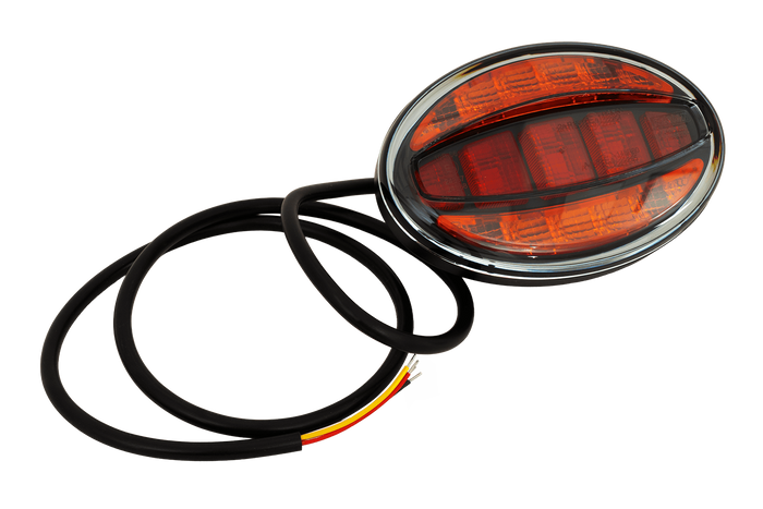  Baklys FRISTOM FT-355 LED 3 funksjoner universal