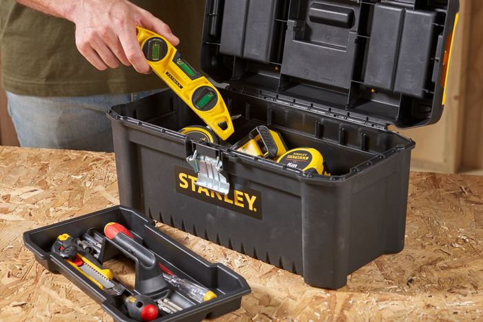 STANLEY Essential Verktøykasse med Organisatorer 410x210x200mm 8l
