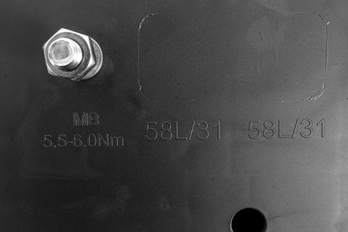 ASPÖCK EUROPOINT III LED bajonett baklys 7PIN ASS2 med horn 7 funksjoner venstre