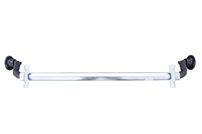 AL-KO OPTIMA ubremset aksel for tilhenger 750 kg 1260 mm 1720 mm 4x100