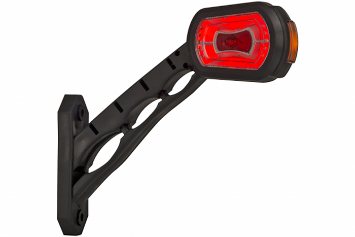 HORPOL LDCC 2699 LED høyre markeringslampe på gummiarm