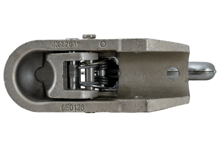 KNOTT K27-A kulefeste for en 2700 kg tilhenger med 50 mm rørdrag, støpejern